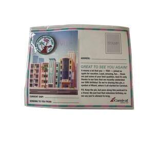 Carnival VIFP Club Paradise 2022 Miami Commemorative Pin